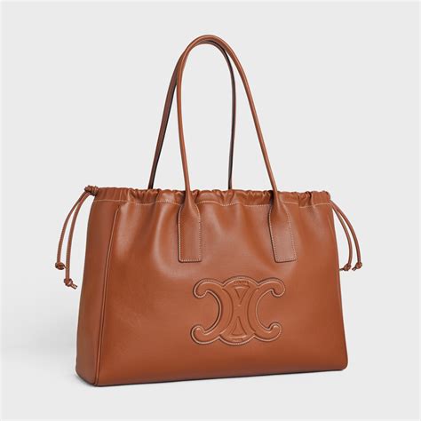 celine cabas drawstring cuir triomphe review|celine cabas bag review.